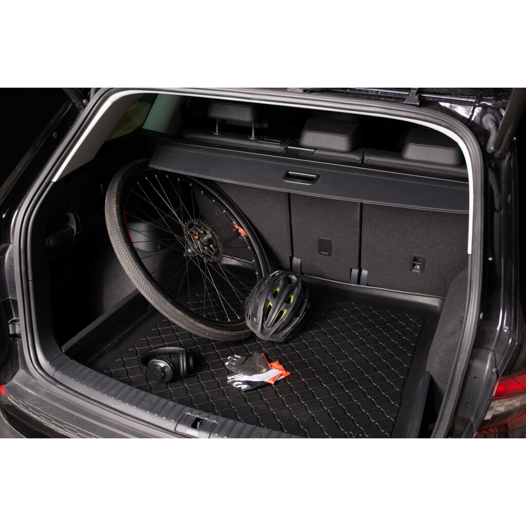 Guminis bagažinės kilimėlis Audi A6 C6 Allroad Quattro 2005-2011m. kaina ir informacija | Modeliniai bagažinių kilimėliai | pigu.lt