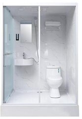Atskirai pastatomas vonios kambarys su WC kaina ir informacija | Dušo kabinos | pigu.lt