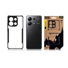 Tactical Quantum Stealth Cover for Xiaomi Redmi Note 13 4G Clear|Black цена и информация | Чехлы для телефонов | pigu.lt