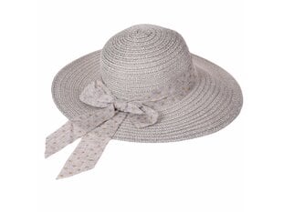 Moterų paplūdimio skrybėlė šiaudų vasaros juosta 8445 kaina ir informacija | Kepurės moterims | pigu.lt