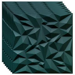 3d lubų apdailos plokštės deccart ametyst žalioji 5m2 - už 20 vnt. цена и информация | Элементы декора для стен, потолка | pigu.lt