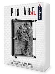 3D smeigtukų lenta, juoda Pin Art, 1 vnt. kaina ir informacija | Kitos originalios dovanos | pigu.lt