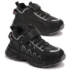 Žieminiai batai berniukams C-T9518-A, juodi kaina ir informacija | Žieminiai batai vaikams | pigu.lt