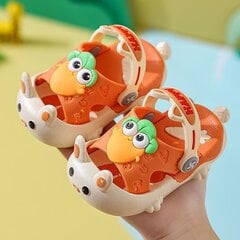 Детские шлепанцы Crocs Orange Happy Carrots CARROTS ORANGE цена и информация | Детские тапочки, домашняя обувь | pigu.lt