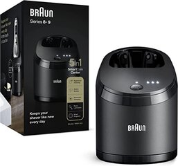 Prekė su pažeista pakuote. „Braun Shaver 5-in-1 SmartCare“ valymo centras, skirtas 8 ir 9 serijų elektriniams skustuvams, higieninis plaukų šalinimas ir automatinis įkrovimas, juodas kaina ir informacija | Elektronikos priedai ir aksesuarai su pažeista pakuote | pigu.lt