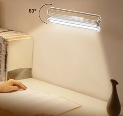 „Baseus“ magnetinė be laipsnio pritemdymo įkrovimo stalinė lempa Pro balta (DGXC-02) kaina ir informacija | Sieniniai šviestuvai | pigu.lt