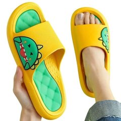 Тапочки для девочки, желтый цвет цена и информация | Детские тапочки, домашняя обувь | pigu.lt