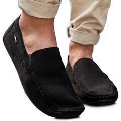 Mokasinai vyrams Baolikang E502-1, juodi цена и информация | Мужские ботинки | pigu.lt
