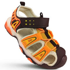 Детские сандалии Matternhorn коричневый/оранжевый EL21825 BROWN цена и информация | Детские сандали | pigu.lt