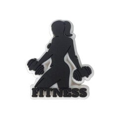 Резиновый значок для Crocs Emblem Badge Gym Fitness 464-09 цена и информация | Детские тапочки, домашняя обувь | pigu.lt