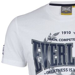 Marškinėliai vyrams Everlast EVR6520, balti цена и информация | Мужские футболки | pigu.lt