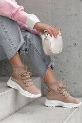 Женская повседневная обувь Marco Tozzi 24202/20, бежевая цена и информация | Спортивная обувь, кроссовки для женщин | pigu.lt