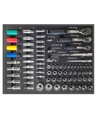 Widmann Ultra tools - įrankių vėžimėlis 7 stalčių su 7 pilnais 328vnt цена и информация | Ящики для инструментов, держатели | pigu.lt