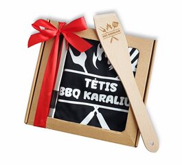 Dovanų rinkinys Tėtis - BBQ karalius, įvairių spalvų, 3 vnt. kaina ir informacija | Kitos originalios dovanos | pigu.lt