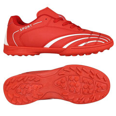 Futbolo batai Turf Heden, raudoni kaina ir informacija | Futbolo bateliai | pigu.lt