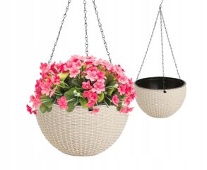 Pakabinamas gėlių vazonas, 21cm kaina ir informacija | Vazonai | pigu.lt