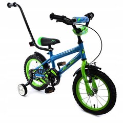 Vaikiškas dviratis Midex 14", mėlynas kaina ir informacija | Balansiniai dviratukai | pigu.lt