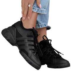 Женские спортивные туфли Karina Black 1112 BLACK цена и информация | Спортивная обувь, кроссовки для женщин | pigu.lt