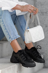Женские спортивные туфли Karina Black 1112 BLACK цена и информация | Спортивная обувь, кроссовки для женщин | pigu.lt