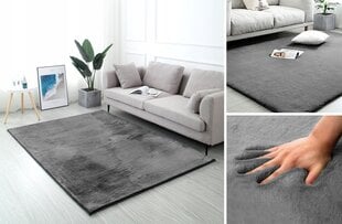 Kilimas šilkinis apvalus Rabbit D.Grey 100x150 kaina ir informacija | Kilimai | pigu.lt