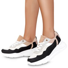 Sportiniai batai moterims, balti kaina ir informacija | Sportiniai bateliai, kedai moterims | pigu.lt