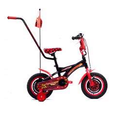 Vaikiškas dviratis Fluxar 12 " juodas kaina ir informacija | Balansiniai dviratukai | pigu.lt