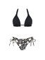 Bikini maudymosi kostiumėlis Black Land K0184-HB6B_XXL|Y9059-881B, juodas kaina ir informacija | Maudymosi kostiumėliai | pigu.lt