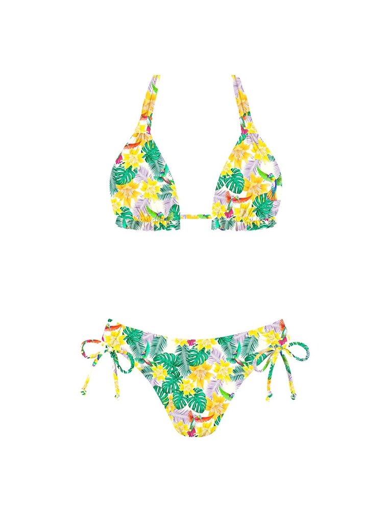 Bikini maudymosi kostiumėlis GREEN LAND K0184-HB8B_XL|Y9059-HB8B_XXL kaina ir informacija | Maudymosi kostiumėliai | pigu.lt