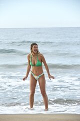 Bikini maudymosi kostiumėlis GREEN LAND K0184-HB8B_XL|Y9059-HB8B_XXL kaina ir informacija | Maudymosi kostiumėliai | pigu.lt