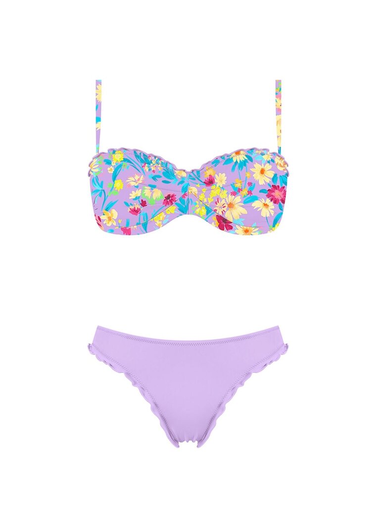 Push-up bikini maudymosi kostiumėlis LILAC SUMMER K0203-1839C_XL|Y22014-2213C_XXL kaina ir informacija | Maudymosi kostiumėliai | pigu.lt