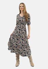 Длинное цветочное платье G-NATALI цена и информация | Платья | pigu.lt