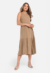 Suknelė moterims Volcano G-Nila, smėlio spalvos kaina ir informacija | Suknelės | pigu.lt