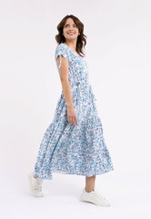 Suknelė moterims Volcano G-Vera, balta/mėlyna kaina ir informacija | Suknelės | pigu.lt
