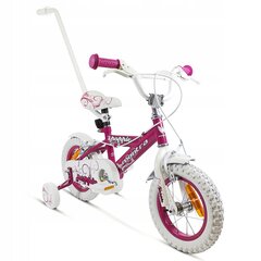 Vaikiškas dviratis SIrox Montra Poppy wheel 12 ", rožinis kaina ir informacija | Balansiniai dviratukai | pigu.lt