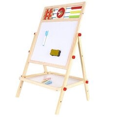 Vaikiška dvipusė lenta su priedais kaina ir informacija | Lavinamieji žaislai | pigu.lt