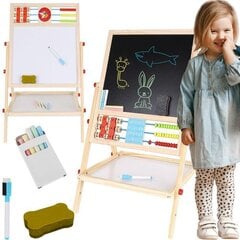 Vaikiška dvipusė lenta su priedais kaina ir informacija | Lavinamieji žaislai | pigu.lt