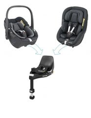 Maxi-Cosi automobilinės kėdutės bazė FamilyFix S, Black цена и информация | Аксессуары для автокресел | pigu.lt