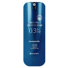 Retinolio kremas Mizon Retinol Youth Cream 0.3%, 26 g цена и информация | Кремы для лица | pigu.lt