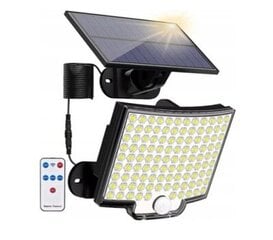 Halogeninis šviestuvas su saulės baterija Tech Zone, 1 vnt. цена и информация | Уличные светильники | pigu.lt