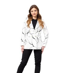  Женский пиджак Bodo, 382559 01, белый/черный  цена и информация | Женские пиджаки | pigu.lt