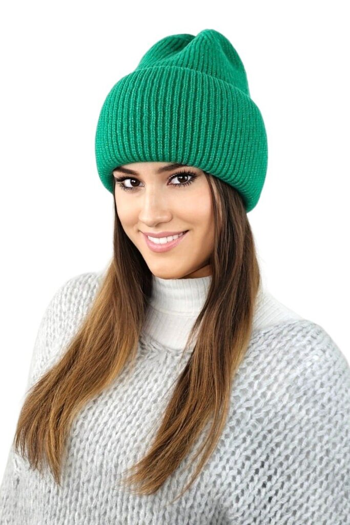 Kamea moteriška kepurė, žalia цена и информация | Kepurės moterims | pigu.lt