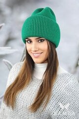 Kamea moteriška kepurė, žalia цена и информация | Женские шапки | pigu.lt