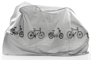 Dviračio uždangalas Azimut BIG, pilkas kaina ir informacija | Kiti dviračių priedai ir aksesuarai | pigu.lt