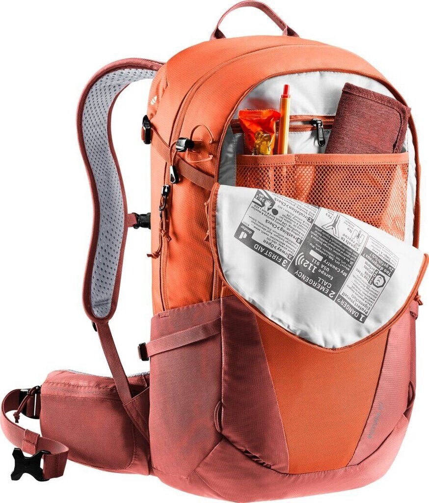 Turistinė kuprinė Deuter Futura 27 Paprika/Redwood цена и информация | Kuprinės ir krepšiai | pigu.lt