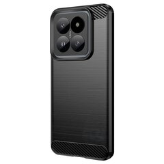 Fusion Trust Back Case Силиконовый чехол для Xiaomi 14 Pro Черный цена и информация | Чехлы для телефонов | pigu.lt