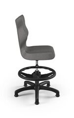 Детское кресло Petit Black Monolith 33 размер 4 с подножкой цена и информация | Офисные кресла | pigu.lt