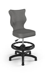Детское кресло Petit Black Monolith 33 размер 4 с подножкой цена и информация | Офисные кресла | pigu.lt