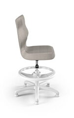 Biuro kėdė Petit White Monolith 03, pilka kaina ir informacija | Biuro kėdės | pigu.lt