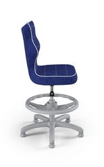 Детское кресло Petit Grey Visto 06 размер 3 с подножкой цена и информация | Офисные кресла | pigu.lt