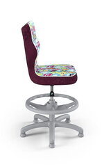 Детское кресло Petit grey Storia 32 размер 3 с подножкой цена и информация | Офисные кресла | pigu.lt